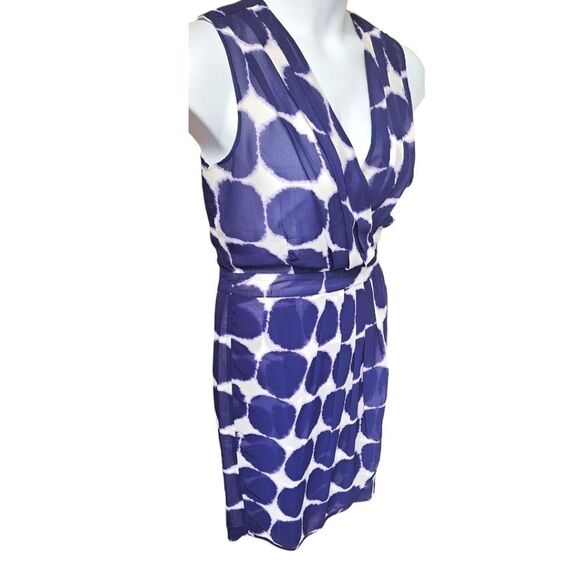 BANANA REPUBLIC Women's Sleeveless Surplice V- Neck Sheath dress Size 8 NWT - Picture 3 of 11